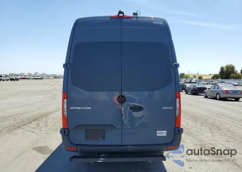 2019 Mercedes-Benz Sprinter 2500/3500 из США, поврежденный, VIN WD4PF1CD3KP127035